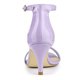 thumbnail image 3 of Sandalias de Tacón de Aguja con Correa de Tobillo para Mujer Allegra K Morado 41, 3 of 6
