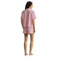 thumbnail image 2 of Polo Ralph Lauren Striped Cotton Shirt & Short Pajama Set - 4P0556 (College Pink Stripe, S), 2 of 3