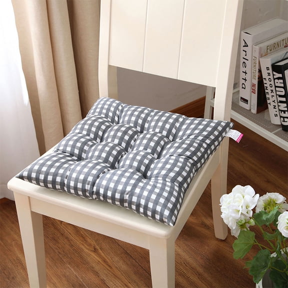 FUTUREORYY 2-Pack Thick Grey Seat Cushions with Easy-Care Design for Comfortable and Stylish Home Seating