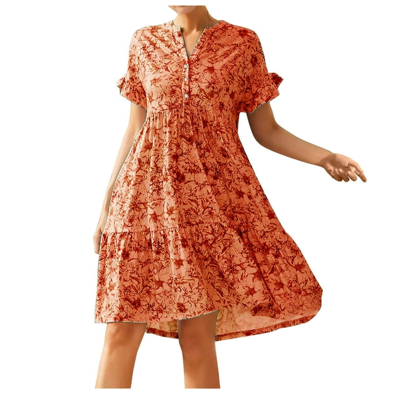 Pois ポワ】saten summer dress white