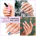thumbnail image 4 of Candy Lover Gel Nail Polish Kit, 12 Colors Romantic Macaron Nail Gel Kit with Greeting Card & 72W UV Nail Lamp, Salon Quality Long-lasting Gel Polish Set, Gift for Girl Women DIY Manicure, 4 of 13