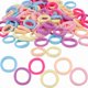 thumbnail image 1 of 100 Uds. Elásticos para el cabello para niñas, minicoleteros para el cabello para bebés, minicoleteros coloridos para niños, niñas, 1 of 5