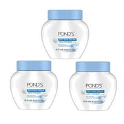 Ponds Dry Skin Cream Facial Moisturizer Rich Hydration 10.1 oz 286g (Pack of 3)