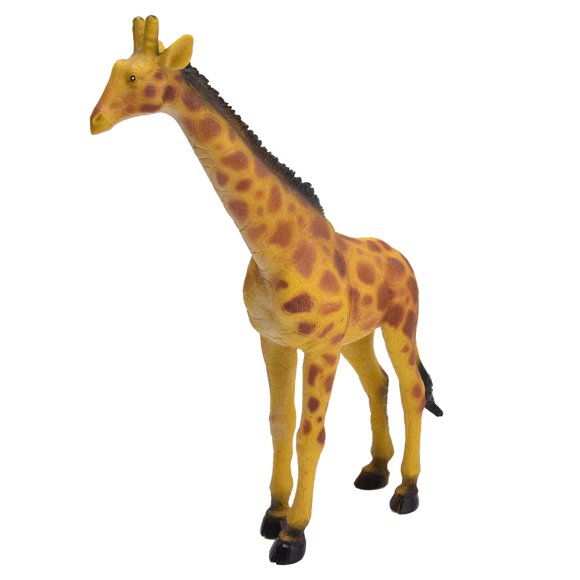 Modelo de animal para niños, modelo de jirafa de juguete, hermoso modelo de animal de juguete de simulación de jirafa, características mejoradas