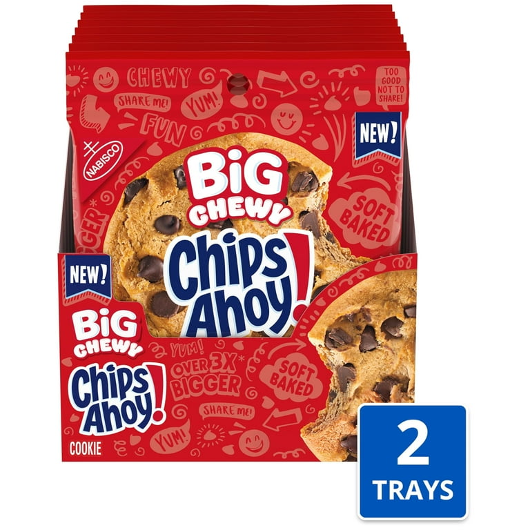 CHIPS AHOY! Big Chewy Chocolate Chip Cookies, 14 Snack Packs (1