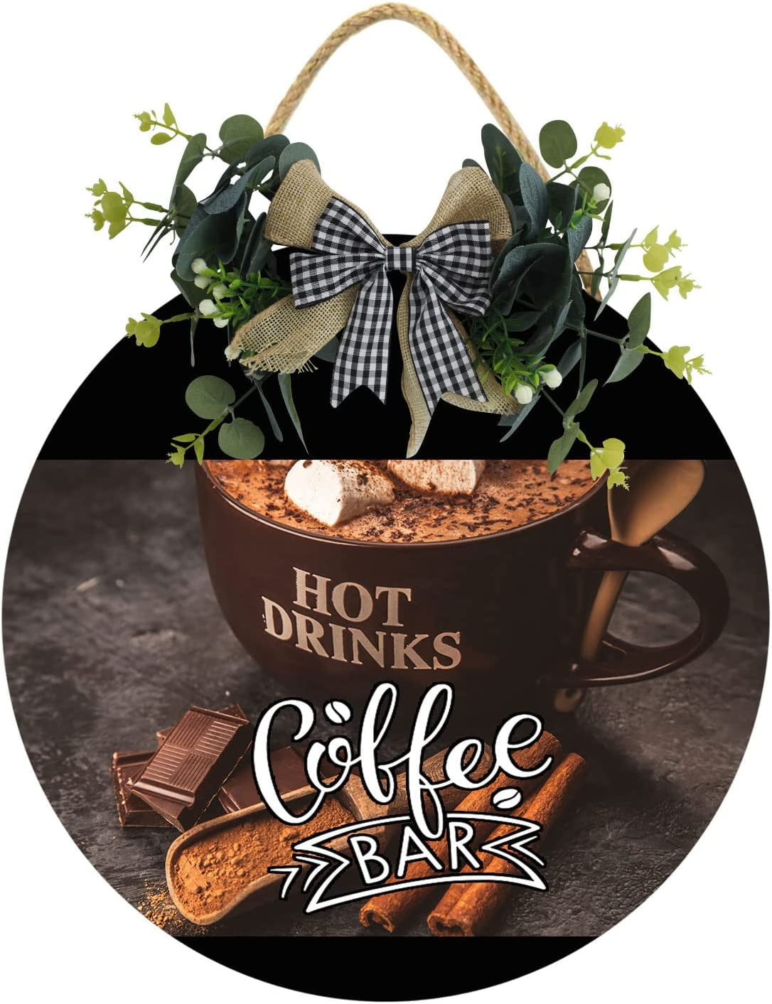 Personalized - Coffee Bar Magic In a Cup - Classic Coffee Decoration for  Kitchen and Dining, Coffee Shop Essentials and Gift for Coffee Lovers, 8x12