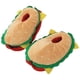 thumbnail image 1 of ColoMX 1 par de pantuflas cálidas para invierno, pantuflas de felpa para mantener el calor, pantuflas de hamburguesas, pantuflas de dibujos animados, 1 of 6