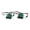 C, variant on Multicolor 2-Pack Hand Crank USB Charger, Portable Manual Dynamo with LED Light for Camping Hiking, One Size