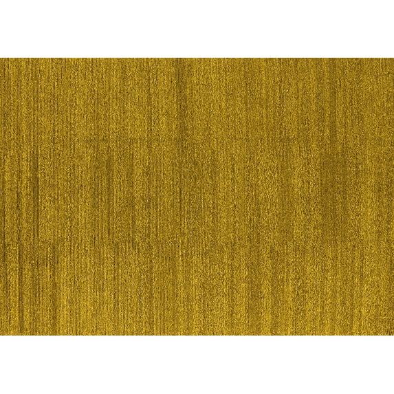 Ahgly Company Indoor Rectangle Oriental Yellow Industrial Area Rugs, 2' x 3'