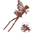 thumbnail image 1 of Mosiee Captivating Fairy Silhouette Metal Iron Garden Sculpture For Outdoor Use, 1 of 9