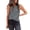 Grey, variant on Womens Tank Tops Loose Fit Crew Neck Sleeveless Basic Shirts Leopard Print Casual Workout Athletic Lightweight Comfy Summer Clothes Beige S
