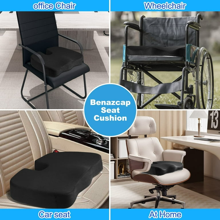 Seat Cushion, Office Chair Cushions, Non-Slip Sciatica, Tailbone