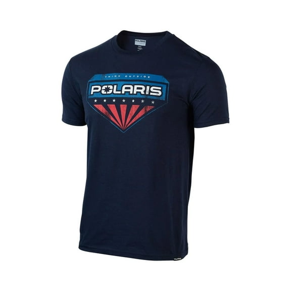Polaris Men's Polaris Shield Tee T-Shirt Navy Blue 286462002