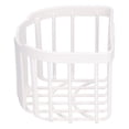 thumbnail image 3 of Toilet Paper Holder, Wall Mounted with Wide Mouth Design, Easy Paper Access, Hollow Design for Ventilation and Drainage Spring Loaded Roller Wall Toilet Paper Roll Holder, 3 of 7