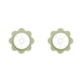 thumbnail image 3 of Injueey Corers Manual rebanador de frutas vegetales cocina cocina Chopper herramientas rebanada flor reutilizable Anti-grietas herramienta Verde 2Conjunto, 3 of 6