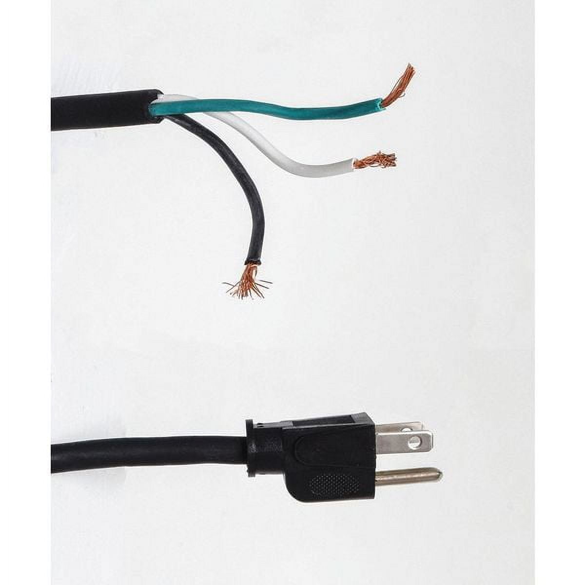 ZoroSelect Power Cord, 5-15P, SJO, 8 ft., Blk, 10A, 18/3