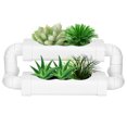 thumbnail image 3 of Verdant Touch Adornos de escritorio Maceta, plantas suculentas, maceta de escritorio, soporte en maceta, decoración del hogar (SGZ0206 Carne fresca), 3 of 9
