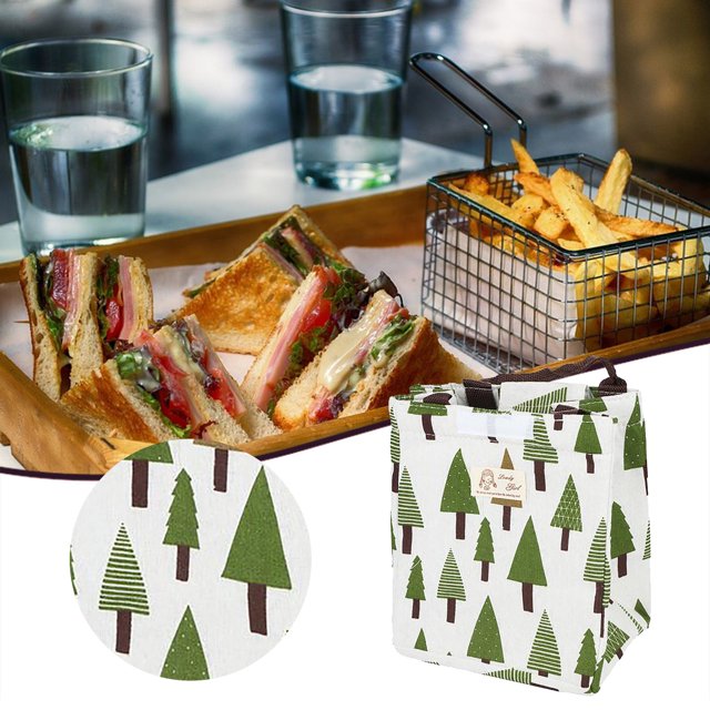 Agiferg Lunch Bags Thicker Insulation Foil Bags Keep Warm Fresh Safe Material Exquisite