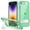 Green, variant on JETech Kickstand Case for iPhone SE 3/2 (2022/2020 Edition), iPhone 8/7, 4.7-Inch, Support Wireless Charging, Slim Shockproof Bumper Phone Cover, 3-Way Metal Stand (Navy)