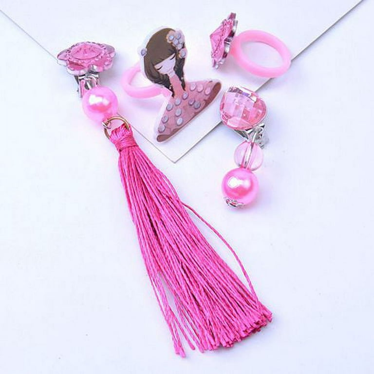 PINKY COSMETIC-PINKY STICKER EARRINGS(15Pairs)(03-PINKY) - Shop Comical  Kids Land Earrings & Clip-ons - Pinkoi