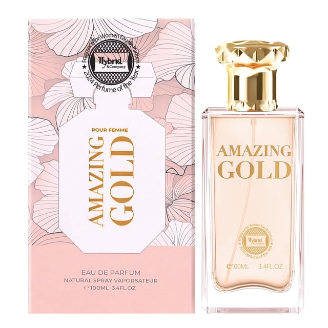 Perfume Hybrid & Company Amazing Gold para mujer 100 ml EDP