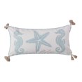 thumbnail image 1 of Levtex Home - Blue Bay - Almohada decorativa (30 x 61 cm) - Relax - Blanco y azul marino, 1 of 3