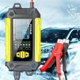 thumbnail image 4 of Cargador batería coche digital AGM GEL plomo-Ácido 6A 12V Pantalla LCD Probador, 4 of 9
