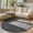 Dark Gray, variant on Ivalue 5x7 Area Rug Abstract Washable Rugs for Living Room Low Pile Neutral Area Rug for Bedroom (Gray)
