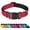 Red, variant on Reflective Dog Collar, Adjustable Soft Neoprene Padded Nylon Pet Collars with Buckle for Small Dogs, Navy Blue,S