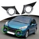 thumbnail image 1 of Car Front Fog Light Cover Chrome Foglights Frame Grill Auto Accessories for Peugeot 207 Sport 2006-2009, 1 of 5