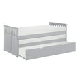 thumbnail image 4 of Lexicon Orion 81.5" Transitional Wood Twin/Twin Bed with Twin Trundle in Gray, 4 of 7