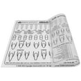 thumbnail image 4 of Americanails Acrylic Nail Training Mat - Silicone Trainer Sheet for Application Practice, Flexible Roll Up Pad Template for Acrylic Fingernails, Learn How to Apply Acrylic Nails, 4 of 4