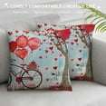 thumbnail image 3 of Valentines Day Pillow Covers for Home Decor Red Black Valentine Decor Valentines Day Throw Pillows Decorative Cushion Cases, 3 of 5