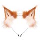 thumbnail image 1 of Gorro de orejas de gato y lobo hecho a mano, para cosplay, fiestas y disfraces, accesorio de cabeza adorable para fiestas, 1 of 1