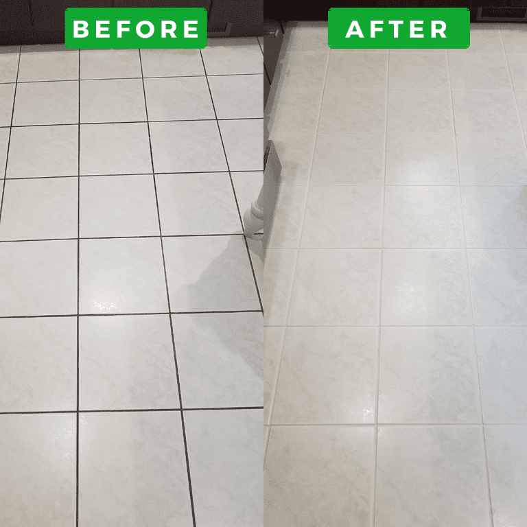 Grout-eez will clean most tile and grout but. If you grout that
