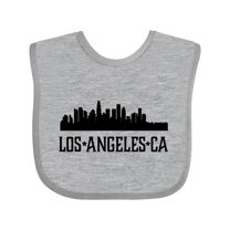 Inktastic Los Angeles California City Skyline Boys or Girls Baby Bib