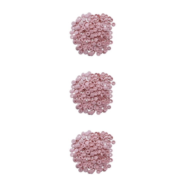 Greeniant 100 piezas tapa de tornillo con bisagras para decoración de muebles de hogar de coche 6,2mm rosa Type1 NO1
