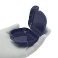 thumbnail image 3 of Unique Bargains 1 Set Braces Box with Brush Mini Braces Storage Box Dark Blue, 3 of 5