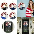thumbnail image 6 of TAROFISH Eagle Shaped Front Door 4th of July Decorations, Patriotic Flag Wreath Decorations, Porch, Patio and Wall 2d Independence Day Wreaths, Summer Holiday Hanging Ornaments, 6 of 6