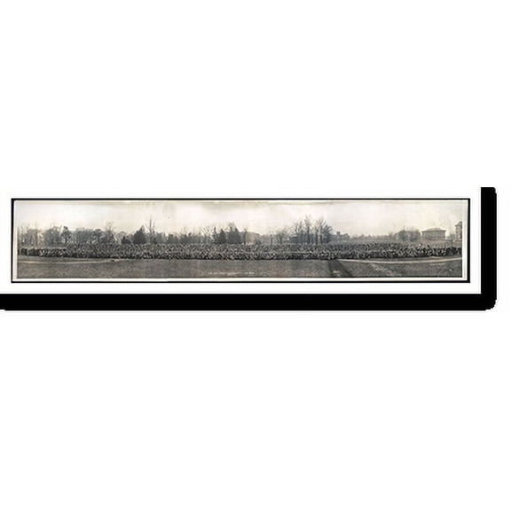 Historic Print, OH 1912 Ohio State University, Columbus PHOTO, Width 7" x Length 36"