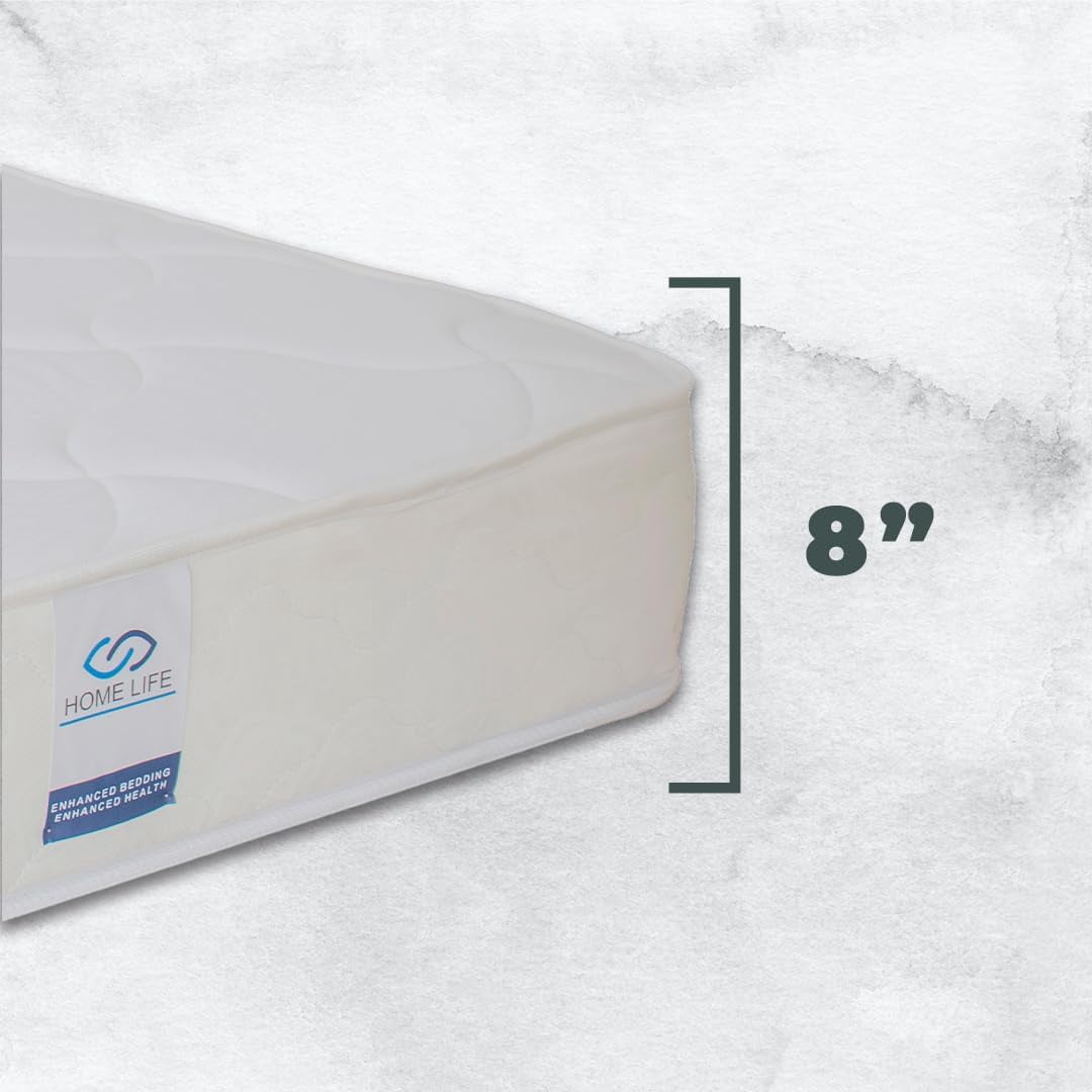 OLIVER & SMITH SINCE 1921 Bonnell Comfort 8" Twin Medium Firm Tight Top Hybrid Mattress