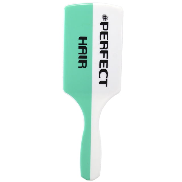 Cepillo Para Desenredar Cabello Idea Nuova cuadrado verde con frase