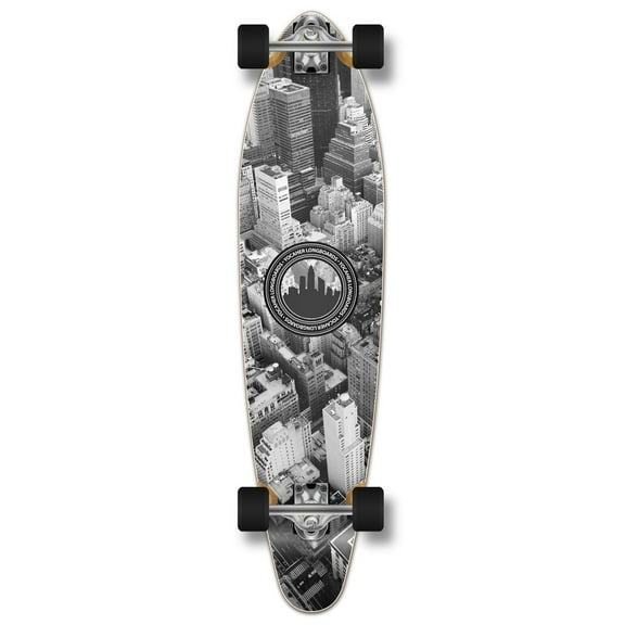 Yocaher Kicktail New York Longboard Complete