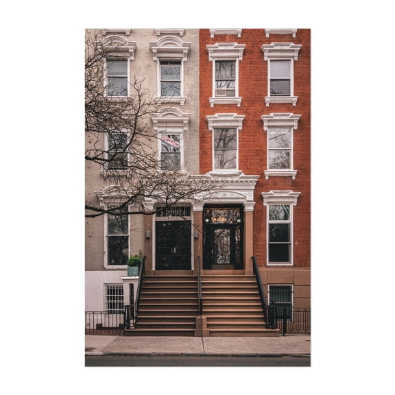 10th Street Architecture, East Village 02 - Manhattan New York Photography Unframed Wall Art Print 5 x 7 inches