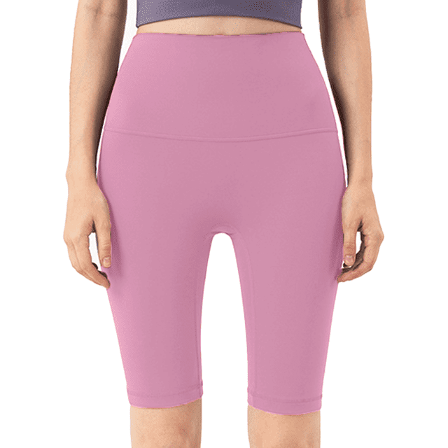 Pantalones de yoga ajustados Hukapapa para mujer, de corte T, color melocotón, para fitness, cintura alta, para entrenamiento de levantamiento de glúteos, fitness, yoga, rosa