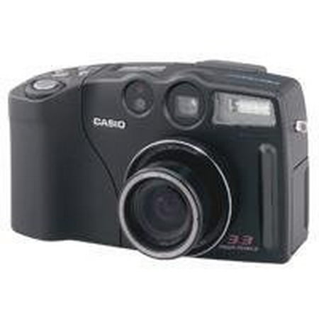 Casio QV-3500 - Digital camera - compact - 3.3 MP - 3x optical zoom - black