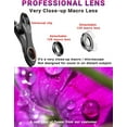 thumbnail image 4 of Apexel Professional 12X/24X Advanced Macro Lens for iPhone 11/11 Pro/11 Pro Max/XS/XS Max/XR/X/8/8+, Galaxy Note 10/10+/S10/S10+, OnePlus, Huawei and More, 4 of 8
