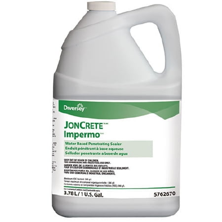 Liquid Sealer - JonCrete Impermo Floor Sealer Liquid 1 gal. Container Case of 4