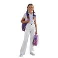 thumbnail image 6 of Gunia Uniform Pants For Little Girls School Flared Leg Dress Pants For Casual Daily Wear Stretchy Comfortable Bottom Trousers White 5-6 Years, 6 of 6