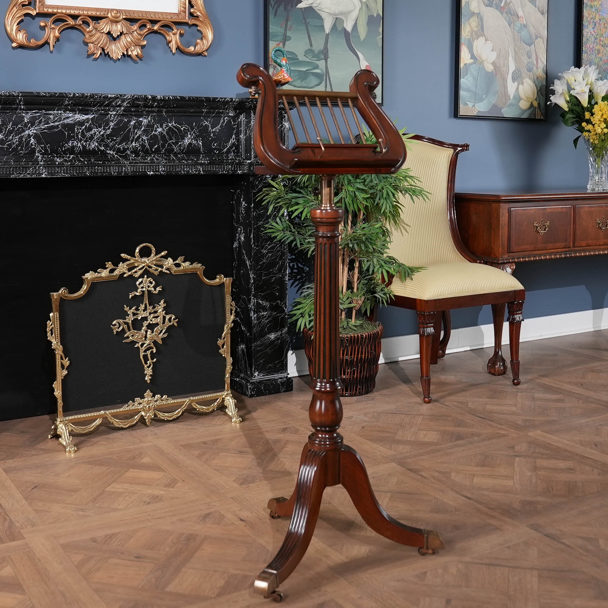 Lyre or Harp Music Stand